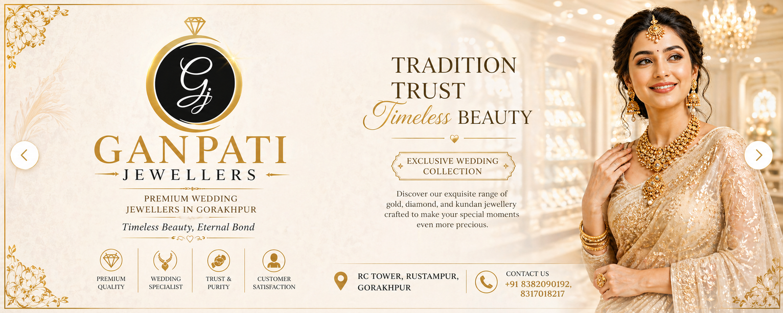 Luxury Jewelry Banner