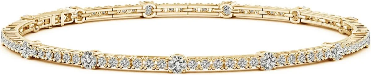 Station Diamond Bracelet