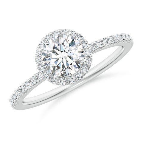 Halo Engagement Ring