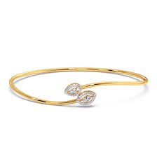 Open Cuff Diamond Bangle