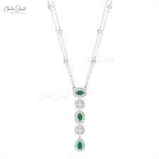 Emerald Drop Pendant