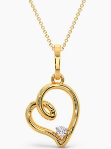 Heart Diamond Pendant